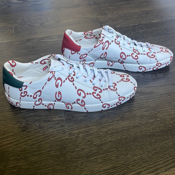 Gucci Ace ‘GG’ Print 2022 - Picture 1 of 6